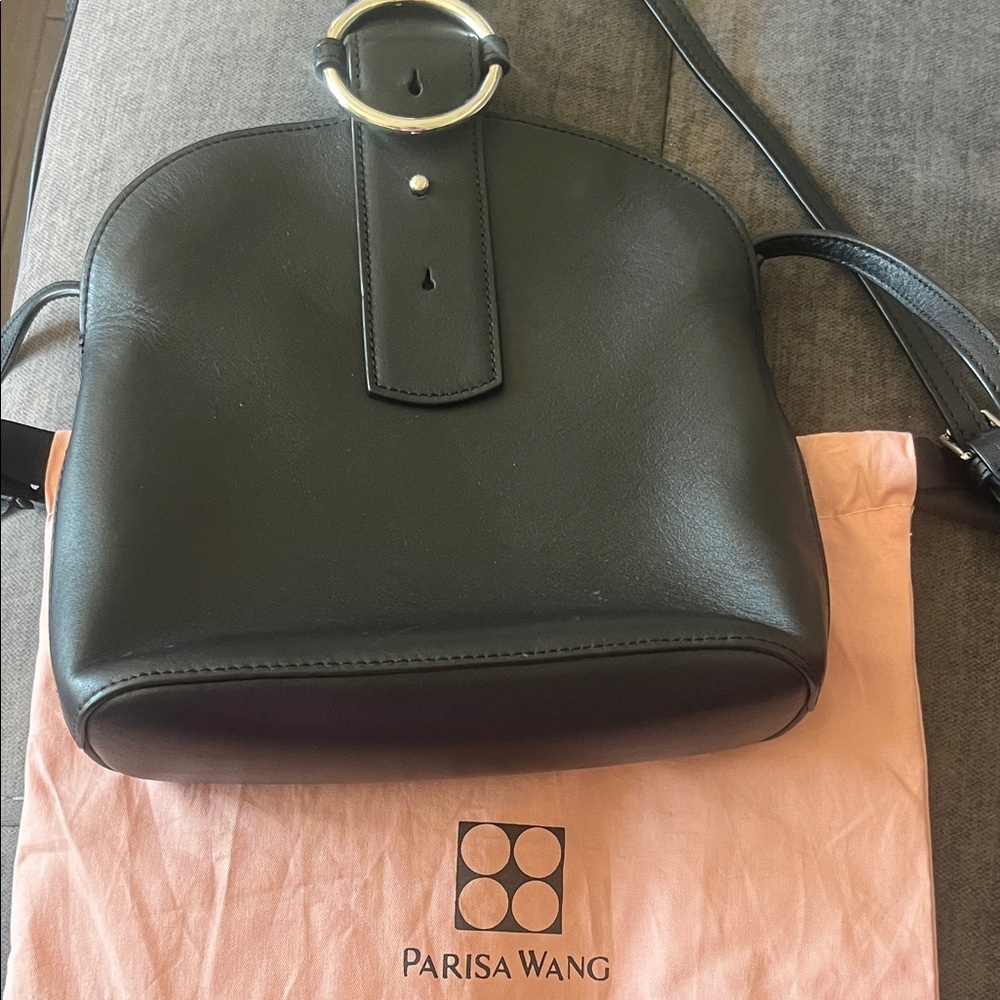 Preloved Parisa Wang Addicted Small Leather Crossbody Bag  - read description